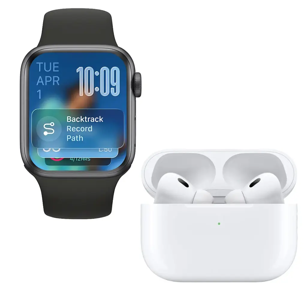 Green Lion Dynamic Duo 41mm Smart Watch & Earbuds Pro 2 2 Green Lion Dynamic Duo 41mm Smart Watch & Earbuds Pro 2 - Image 2