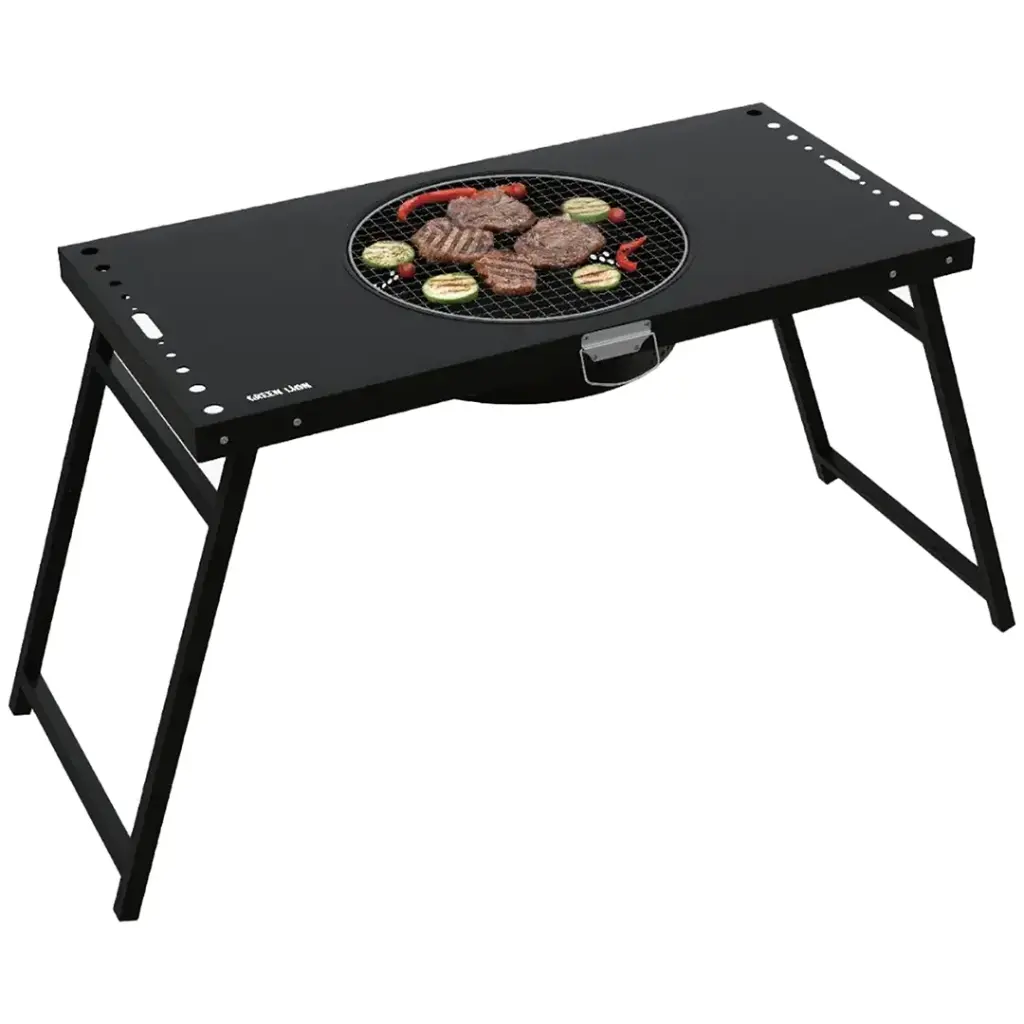 Green Lion Portable BBQ Camping Table 2 Green Lion Portable BBQ Camping Table - Image 2