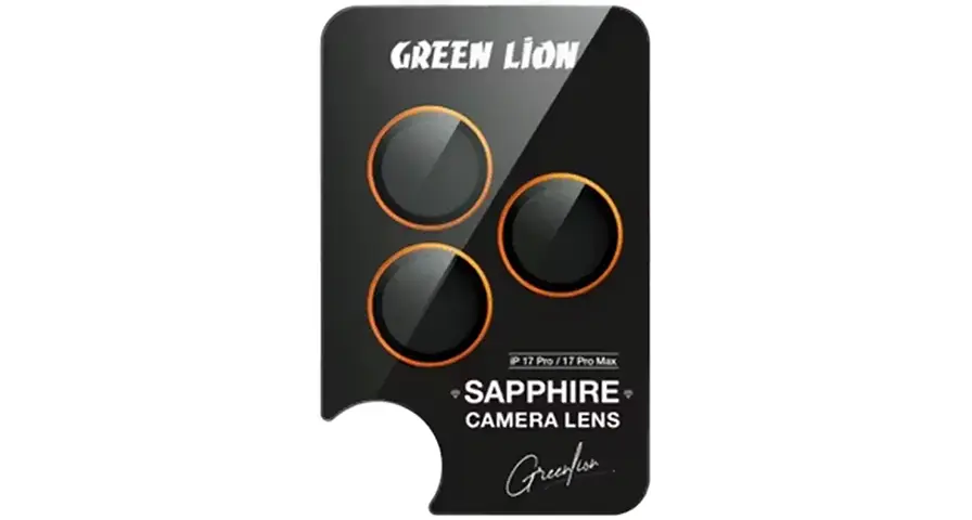 Green Lion Sapphire Camera Lens for iPhone 17 Pro Max 1 Green Lion Sapphire Camera Lens for iPhone 17 Pro Max
