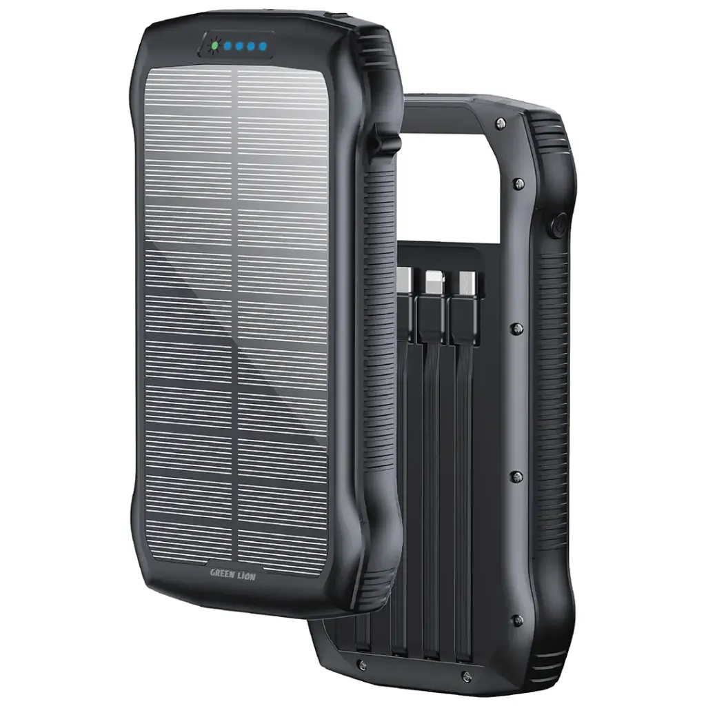 Green Lion Solar Force 20000mAh Power Bank 2 Green Lion Solar Force 20000mAh Power Bank - Image 2