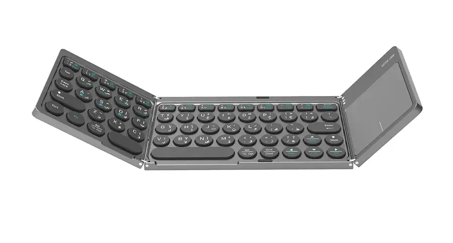 Green Lion Tri-Fold Wireless Keyboard Scissor-Switch Structure 1 Green Lion Tri-Fold Wireless Keyboard Scissor-Switch Structure