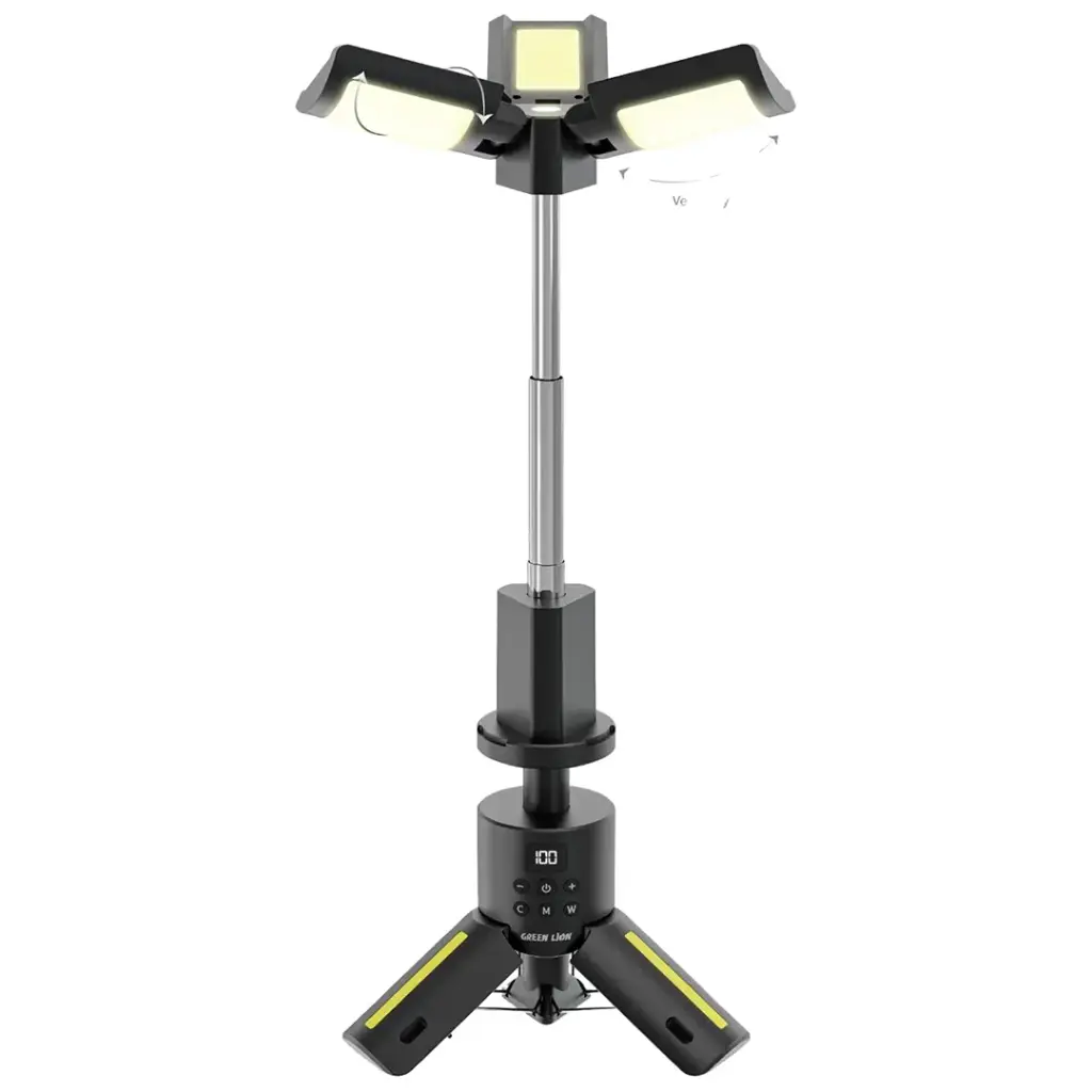 Green Lion Trio Beam Tripod Camping Light 2 Green Lion Trio Beam Tripod Camping Light - Image 2