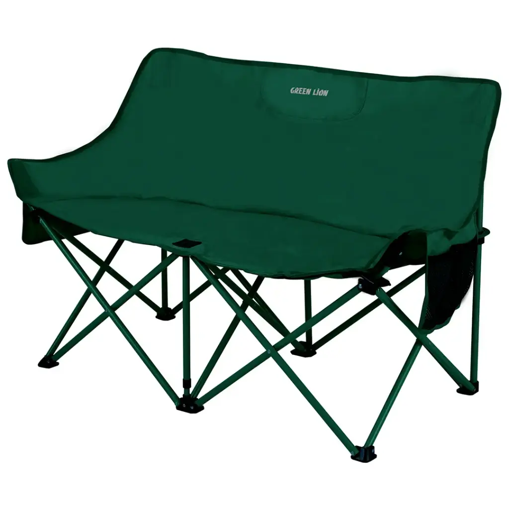 Green Lion Twin Camping Chair 2 Green Lion Twin Camping Chair - Image 2