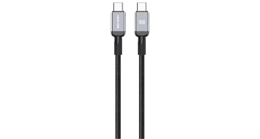Green Lion USB-C to USB-C Durable 1m Braided Cable PD 100W 1 Green Lion USB-C to USB-C Durable 1m Braided Cable PD 100W