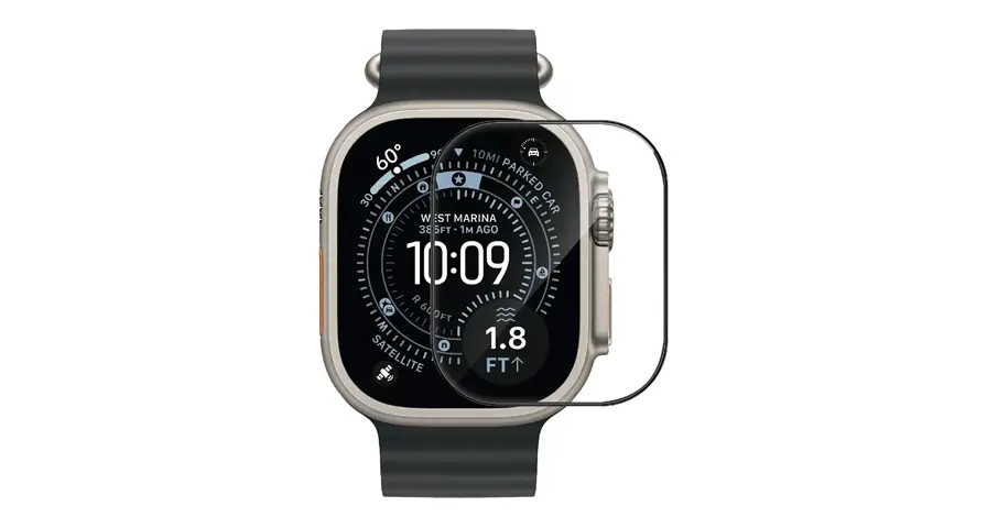 Green Lion Ultra 3 Guard HD Screen Protector for Apple Watch 49mm - Clear 1 Green Lion Ultra 3 Guard HD Screen Protector for Apple Watch 49mm - Clear