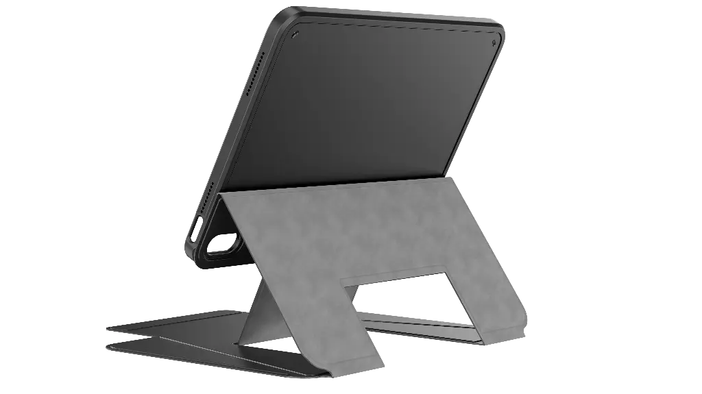 Levelo Flexo Leather Hybrid Case for iPad - Black 6 Levelo Flexo Leather Hybrid Case for iPad - Black - Image 6