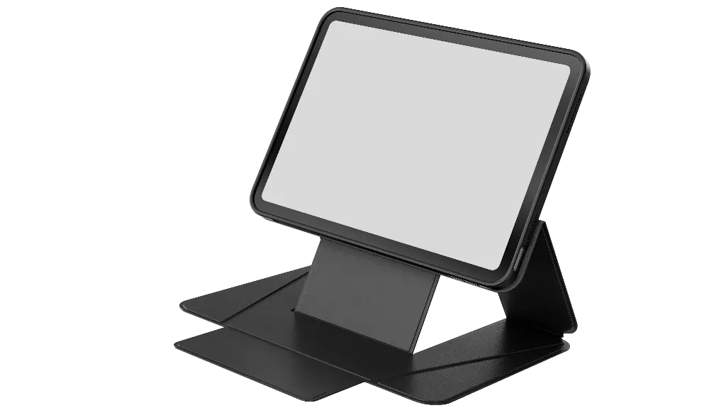 Levelo Flexo Leather Hybrid Case for iPad - Black 5 Levelo Flexo Leather Hybrid Case for iPad - Black - Image 5