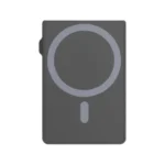 Levelo Lusso MagSafe Saffiano Leather Card Holder - Black