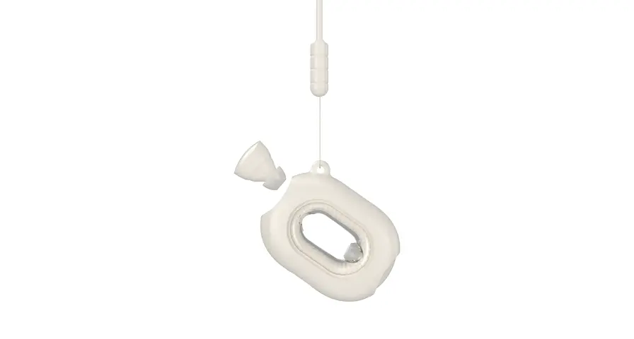 Levelo Oslobuds 250mAh Wireless Earbuds - Ivory 1 Levelo Oslobuds 250mAh Wireless Earbuds - Ivory