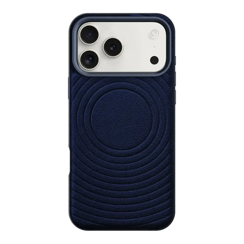 Levelo Spirale PU Leather Hybrid Case for iPhone 17 Pro Max 1 Levelo Spirale PU Leather Hybrid Case for iPhone 17 Pro Max