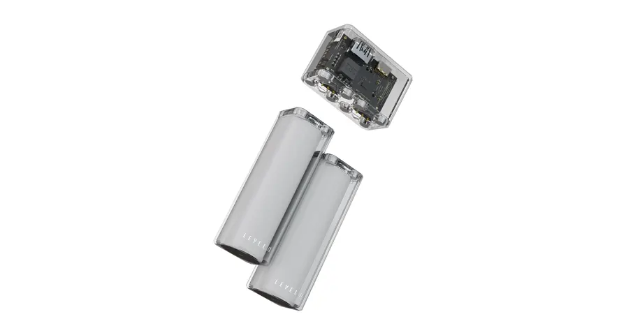 Levelo SwapCell PRO 15000mAh Powerbank With Accessories - Transparent 1 Levelo SwapCell PRO 15000mAh Powerbank With Accessories - Transparent