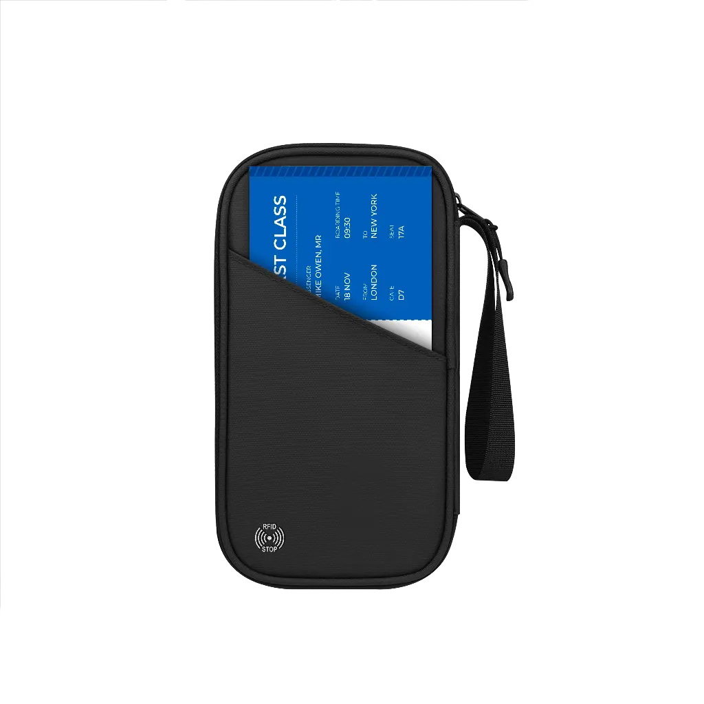 PORODO MILANO SMART PASSPORT HOLDER RFID Blocking Protection 7 PORODO MILANO SMART PASSPORT HOLDER RFID Blocking Protection - Image 7