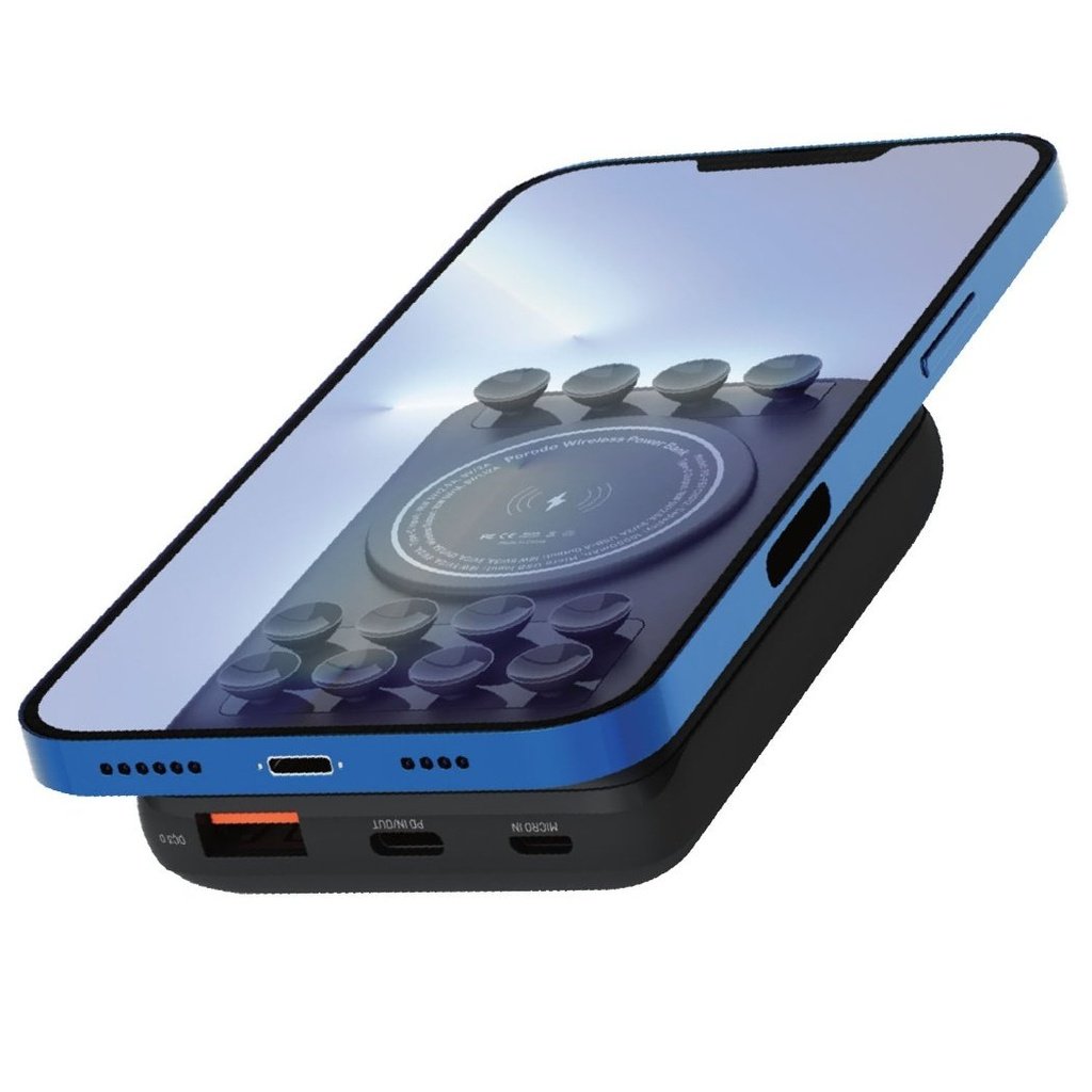 Porodo 10000mAh Suction Power Bank With Type-C PD Input & Output 3 Porodo 10000mAh Suction Power Bank With Type-C PD Input & Output - Image 3