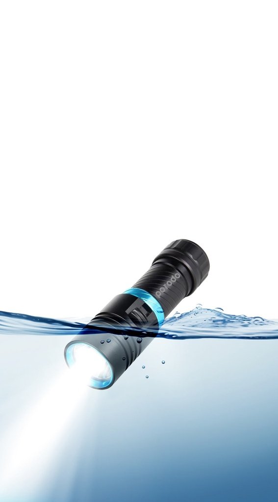Porodo 1200 lumens waterproof flashlight 2 Porodo 1200 lumens waterproof flashlight - Image 2