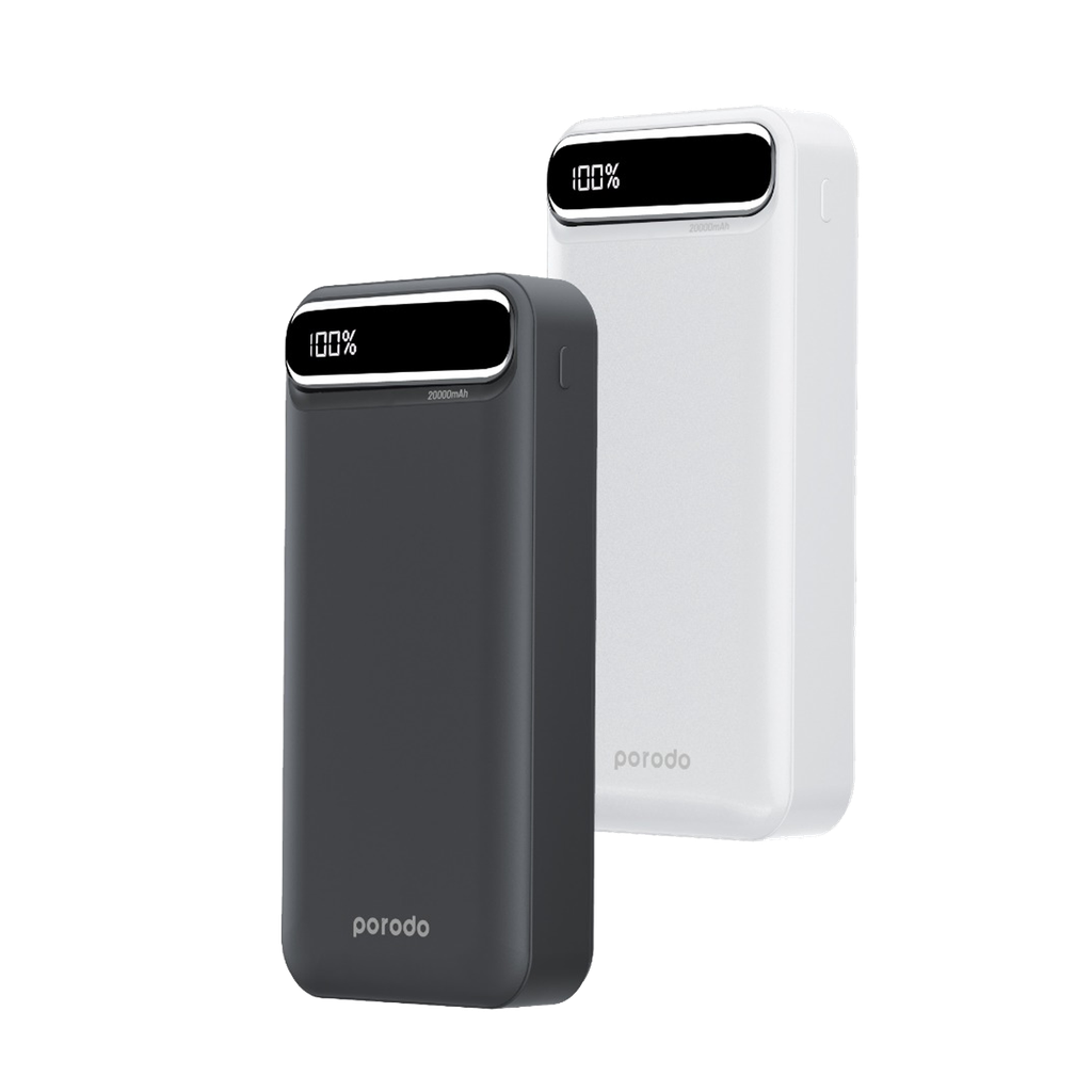 Porodo 20000mAh Power Bank with Digital Display 1 Porodo 20000mAh Power Bank with Digital Display