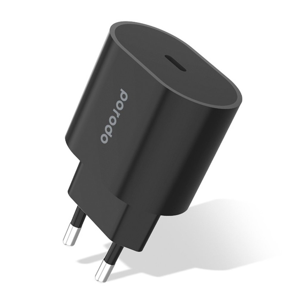 Porodo 20W Single C Port PD Charger EU 2 Porodo 20W Single C Port PD Charger EU - Image 2