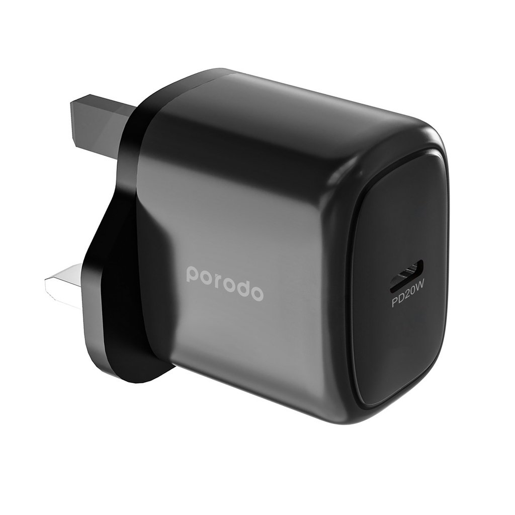 Porodo 20W Single USB C Charger UK 2 Porodo 20W Single USB C Charger UK - Image 2