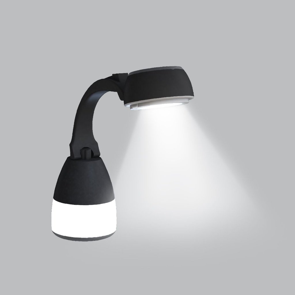 Porodo 2-in-1 Desk Lamp / Torch Compact Outdoor Lantern 3 Porodo 2-in-1 Desk Lamp / Torch Compact Outdoor Lantern - Image 3