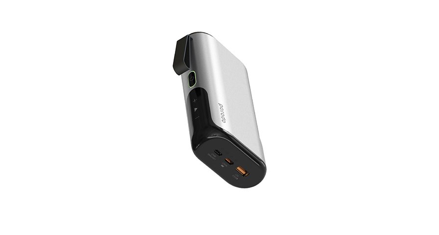 Porodo 3-in-1 10000mAh Power Bank Speaker With Built-in Phone Holder 1 Porodo 3-in-1 10000mAh Power Bank Speaker With Built-in Phone Holder