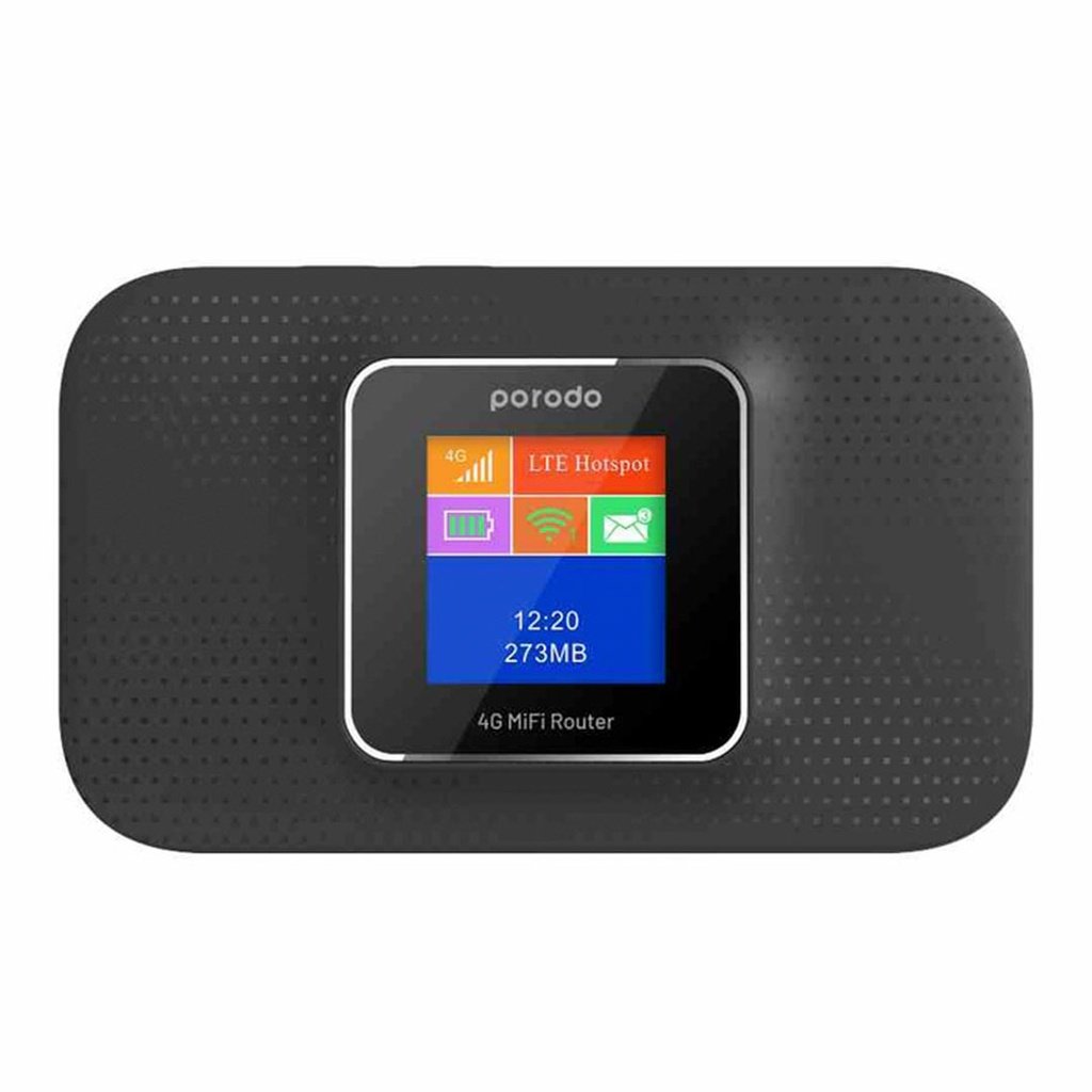 Porodo 4G LTE/3G Portable High-Speed Router 2 Porodo 4G LTE/3G Portable High-Speed Router - Image 2