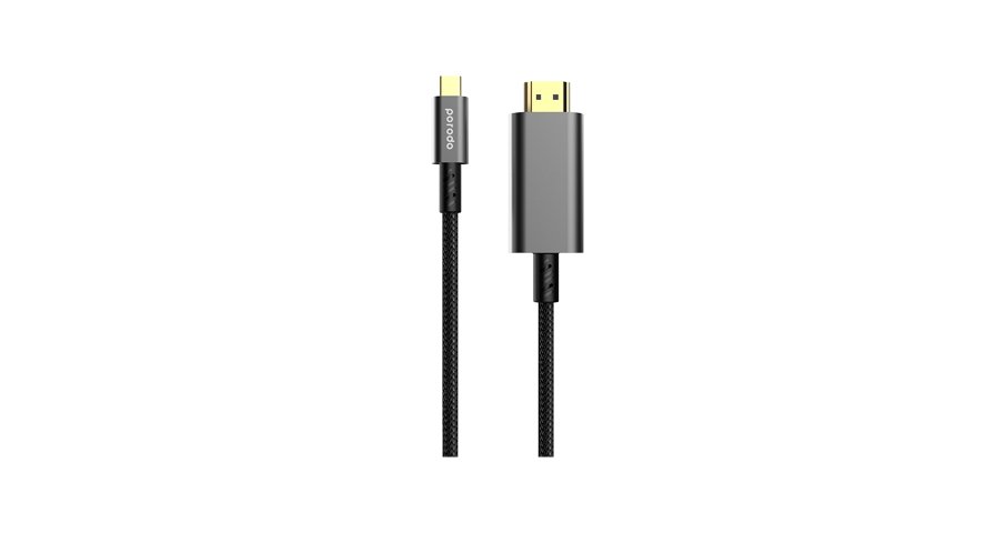 Porodo 4K HDMI to Type C Cable 1.8M