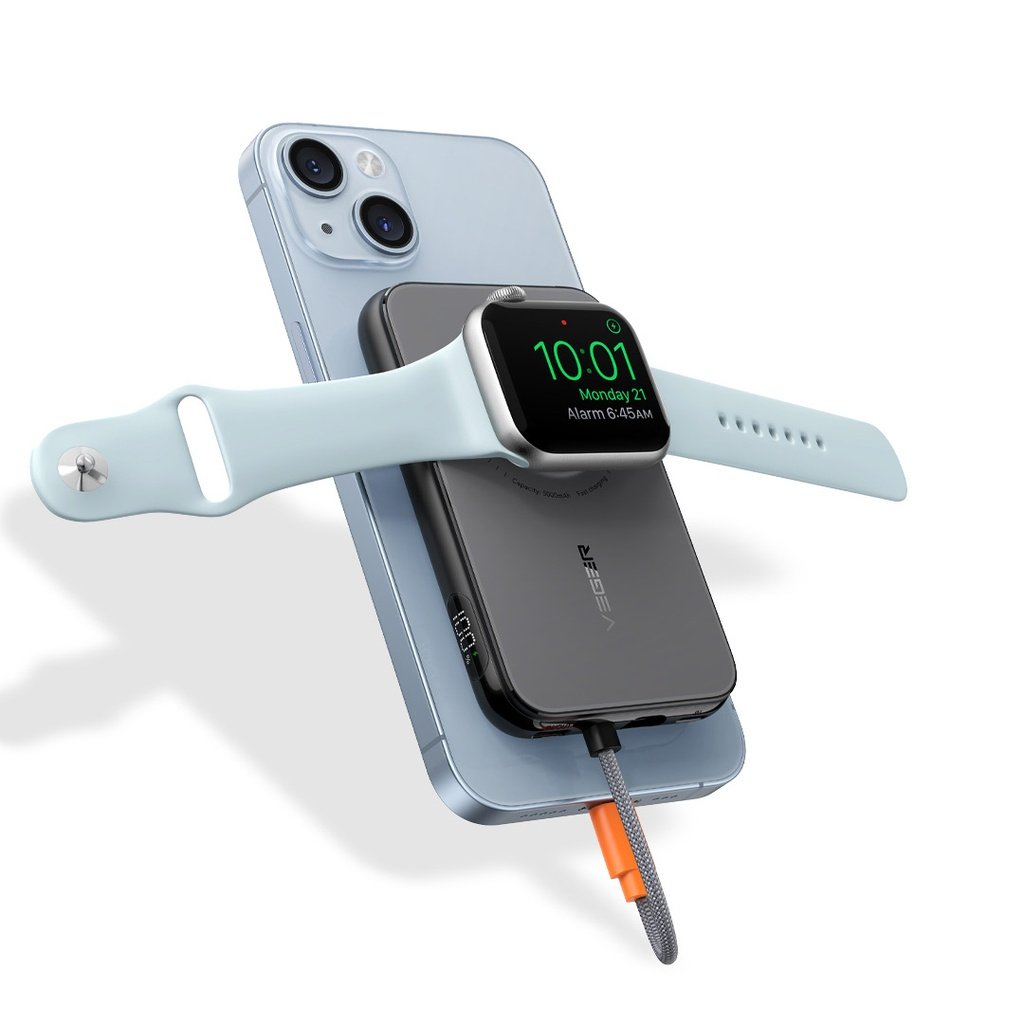 Porodo 5000 mAh slim watch charger power bank 3 Porodo 5000 mAh slim watch charger power bank - Image 3