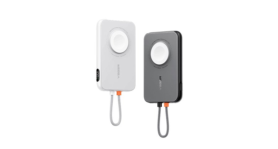 Porodo 5000 mAh slim watch charger power bank 1 Porodo 5000 mAh slim watch charger power bank