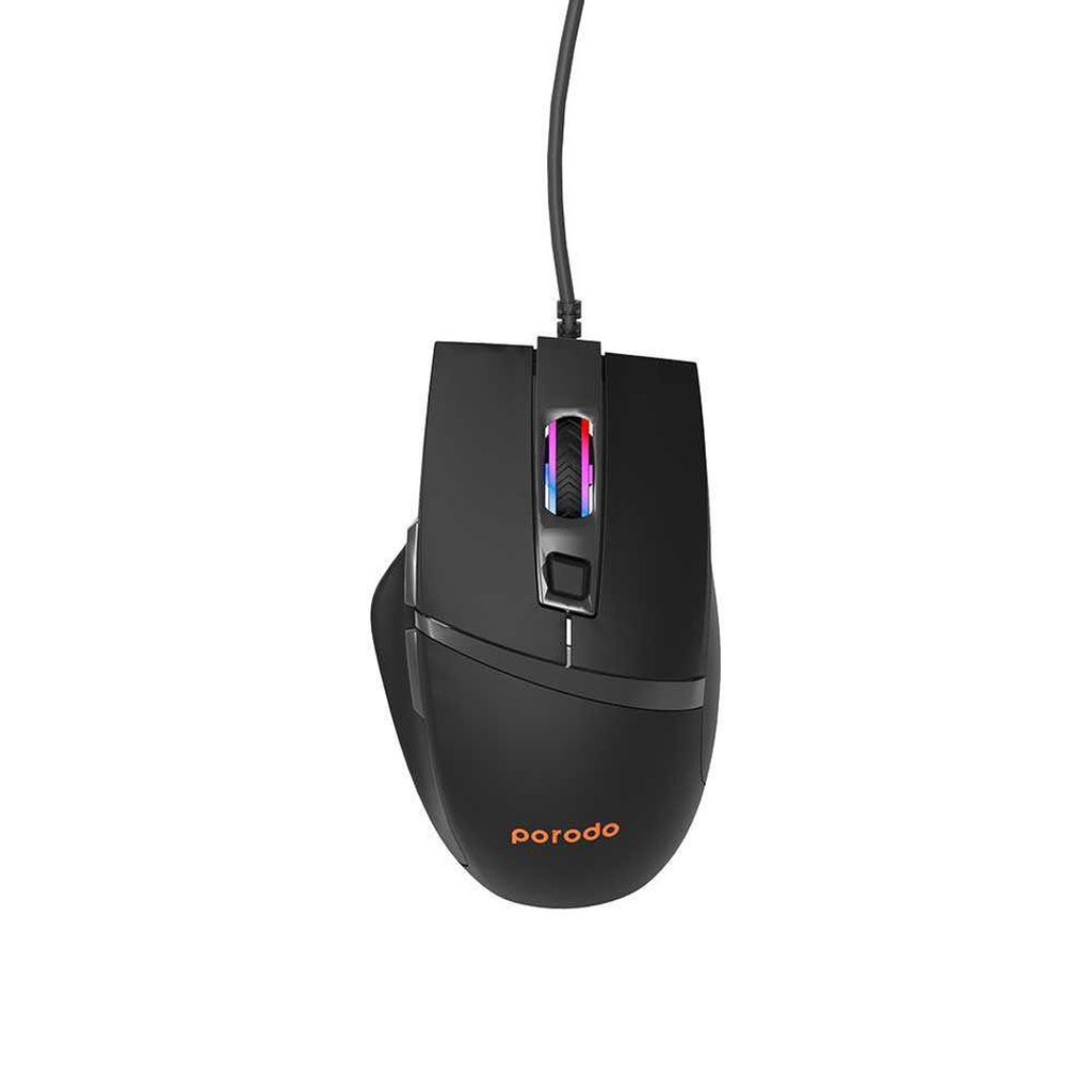 Porodo 6D Wired Gaming Mouse with Mousepad 3 Porodo 6D Wired Gaming Mouse with Mousepad - Image 3