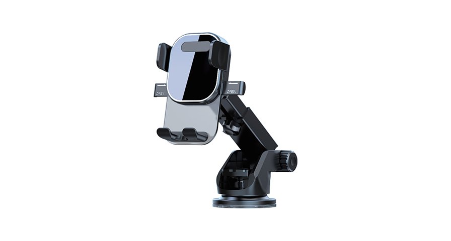 Porodo Air Vent Adjustable Car Mount - Black 1 Porodo Air Vent Adjustable Car Mount - Black