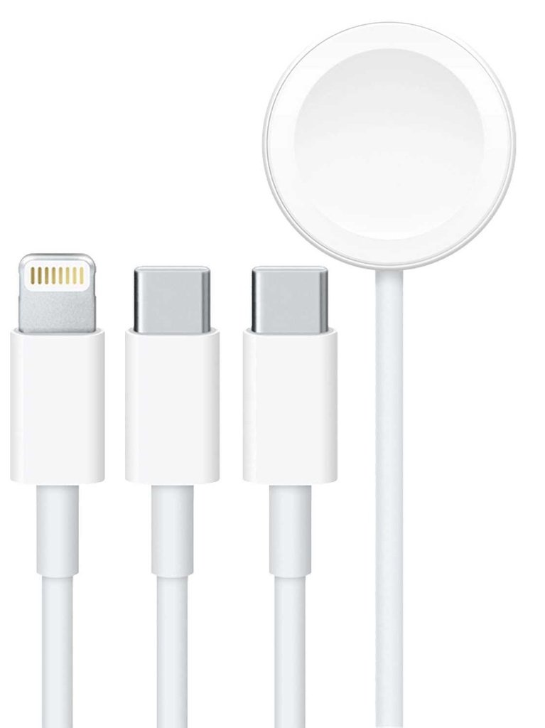 Porodo All-In-One Cable USB-C To Lightning / Type-C / Watch Charger (1.2m) 1 Porodo All-In-One Cable USB-C To Lightning / Type-C / Watch Charger (1.2m)