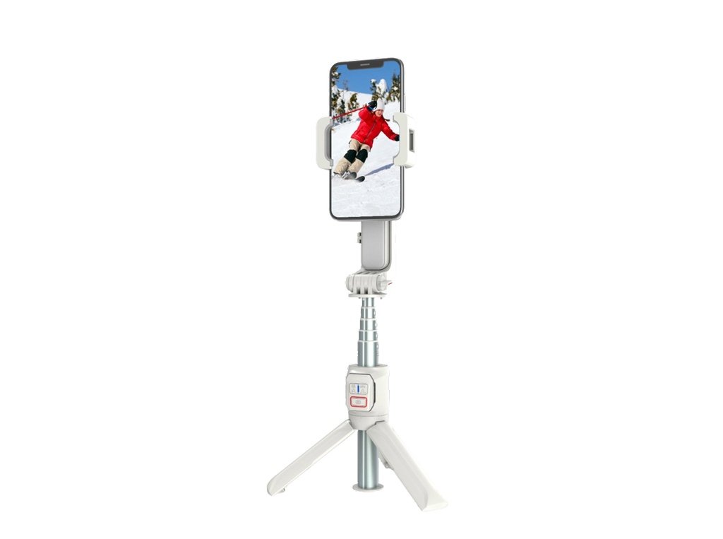 Porodo Anti-Shake Gimbal with rotatable central control 2 Porodo Anti-Shake Gimbal with rotatable central control - Image 2