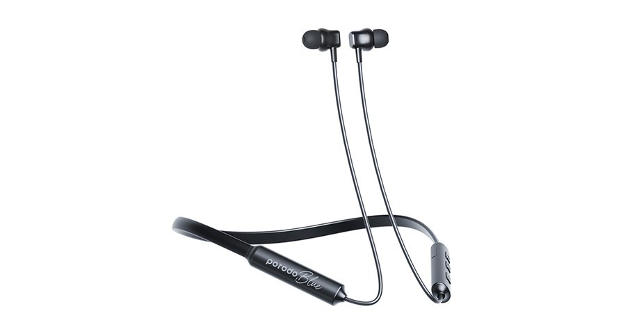 Porodo Blue ENC Neckband In-Ear Earphones 1 Porodo Blue ENC Neckband In-Ear Earphones