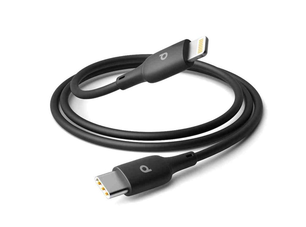 Porodo Blue PVC Type-C to Lightning Cable 1M 20W 1 Porodo Blue PVC Type-C to Lightning Cable 1M 20W