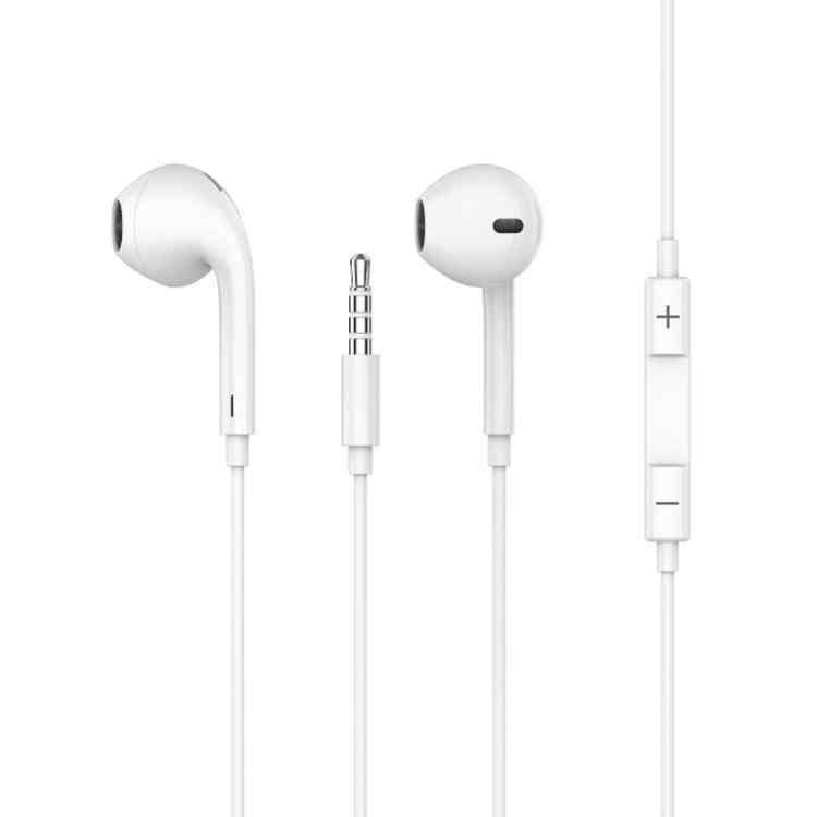Porodo Blue Stereo Earphones with Aux Connector 3.5mm - White 1 Porodo Blue Stereo Earphones with Aux Connector 3.5mm - White