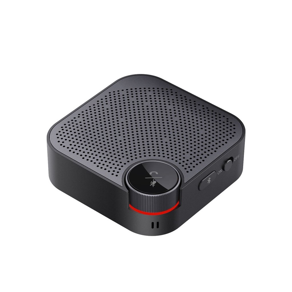 Porodo Bluetooth Conference Speaker with 3M Talking Distance - Black 1 Porodo Bluetooth Conference Speaker with 3M Talking Distance - Black