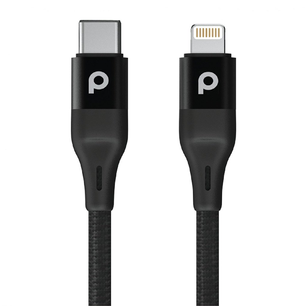 Porodo Braided USB-C to Lightning Cable PD 1.2M 9V(Aluminum) 2 Porodo Braided USB-C to Lightning Cable PD 1.2M 9V(Aluminum) - Image 2