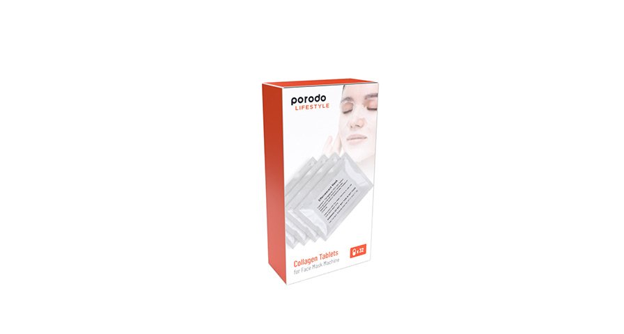 Porodo Collagen Tablets for Face Mask Machine ( X 32 ) 1 Porodo Collagen Tablets for Face Mask Machine ( X 32 )