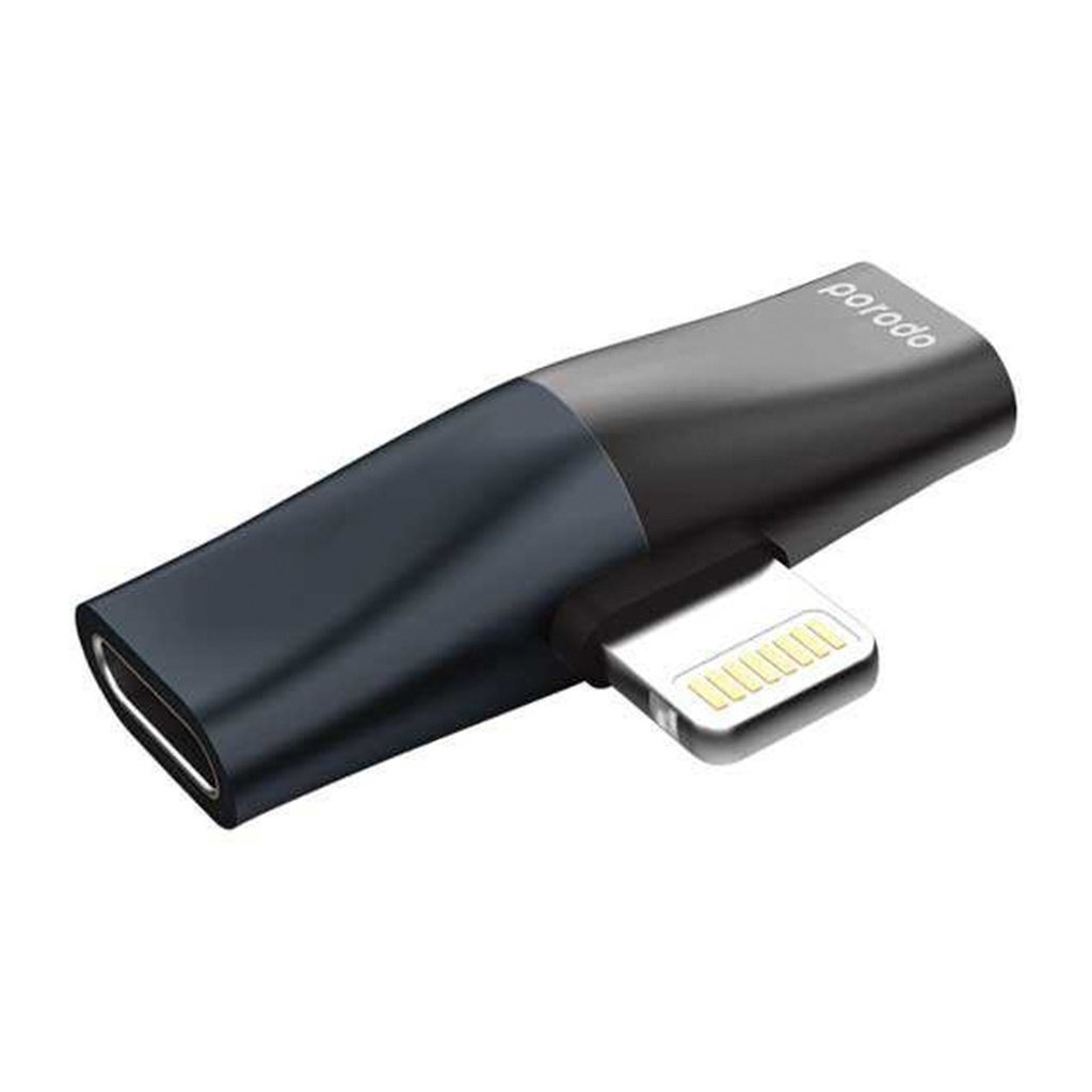 Porodo Dual Adapter Lightning Splitter 1 Porodo Dual Adapter Lightning Splitter