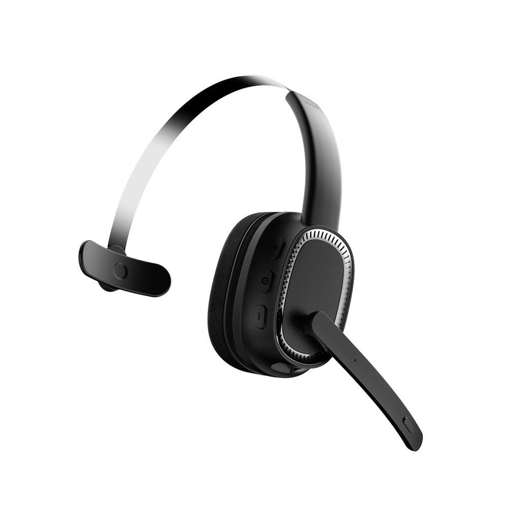 Porodo ENC Wireless Work Headphone - Black 2 Porodo ENC Wireless Work Headphone - Black - Image 2