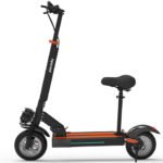 Porodo Electric Scooter 48V with Seat and Helmet - Black