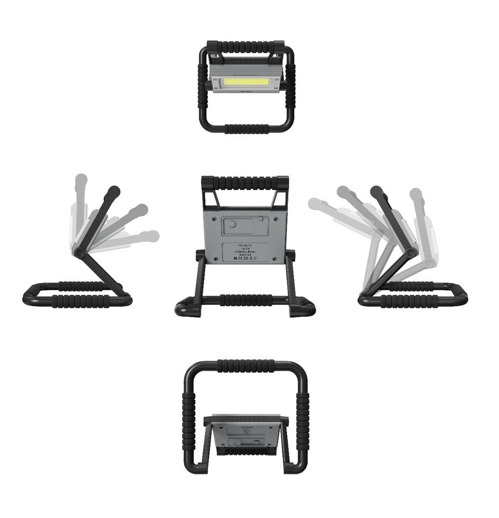 Porodo Foldable Multi-Joint Outdoor Flashlight 2 Porodo Foldable Multi-Joint Outdoor Flashlight - Image 2