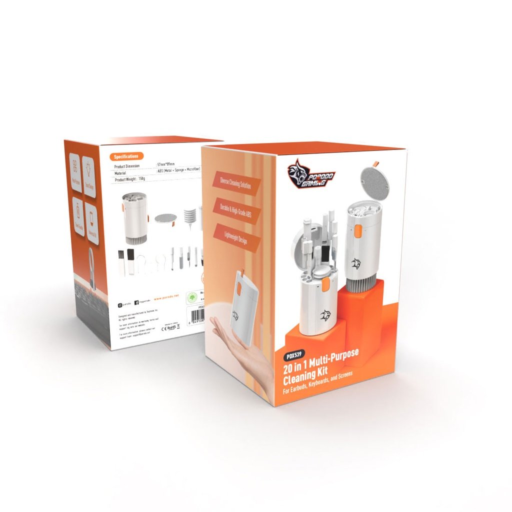Porodo Gaming 20 in 1 Cleaning Kit 4 Porodo Gaming 20 in 1 Cleaning Kit - Image 4