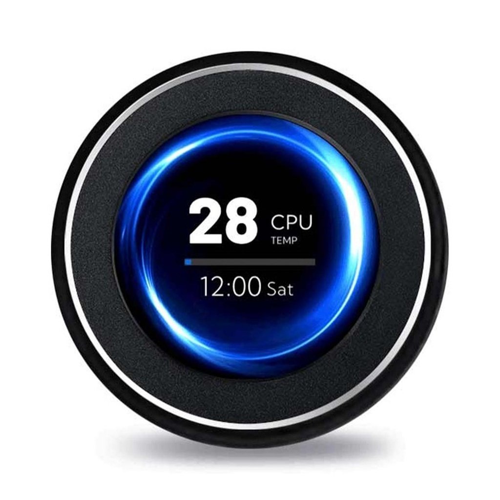 Porodo Gaming 2.1" Dia Mini Smart Information Screen with 3M 1 Porodo Gaming 2.1" Dia Mini Smart Information Screen with 3M
