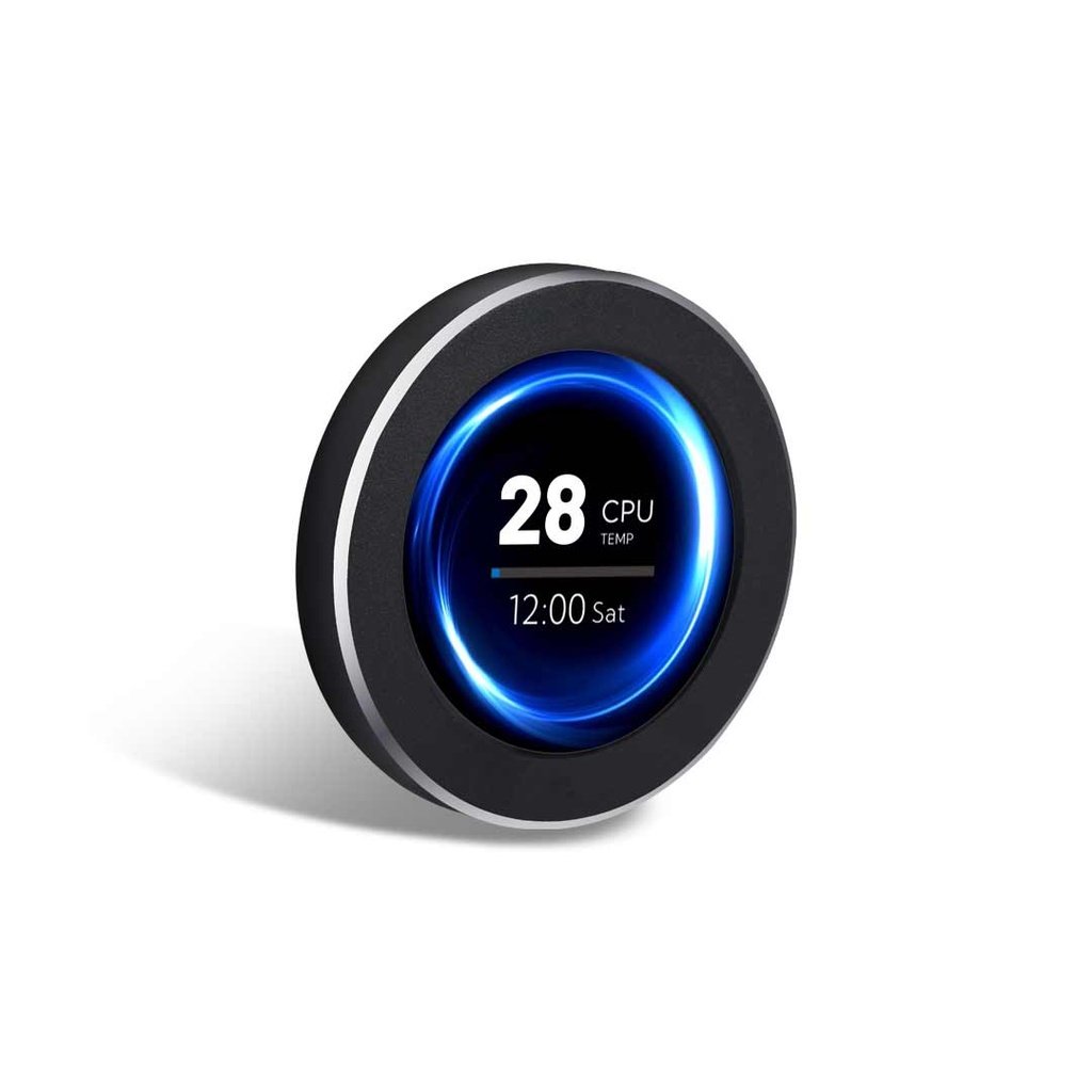 Porodo Gaming 2.1" Dia Mini Smart Information Screen with 3M 3 Porodo Gaming 2.1" Dia Mini Smart Information Screen with 3M - Image 3