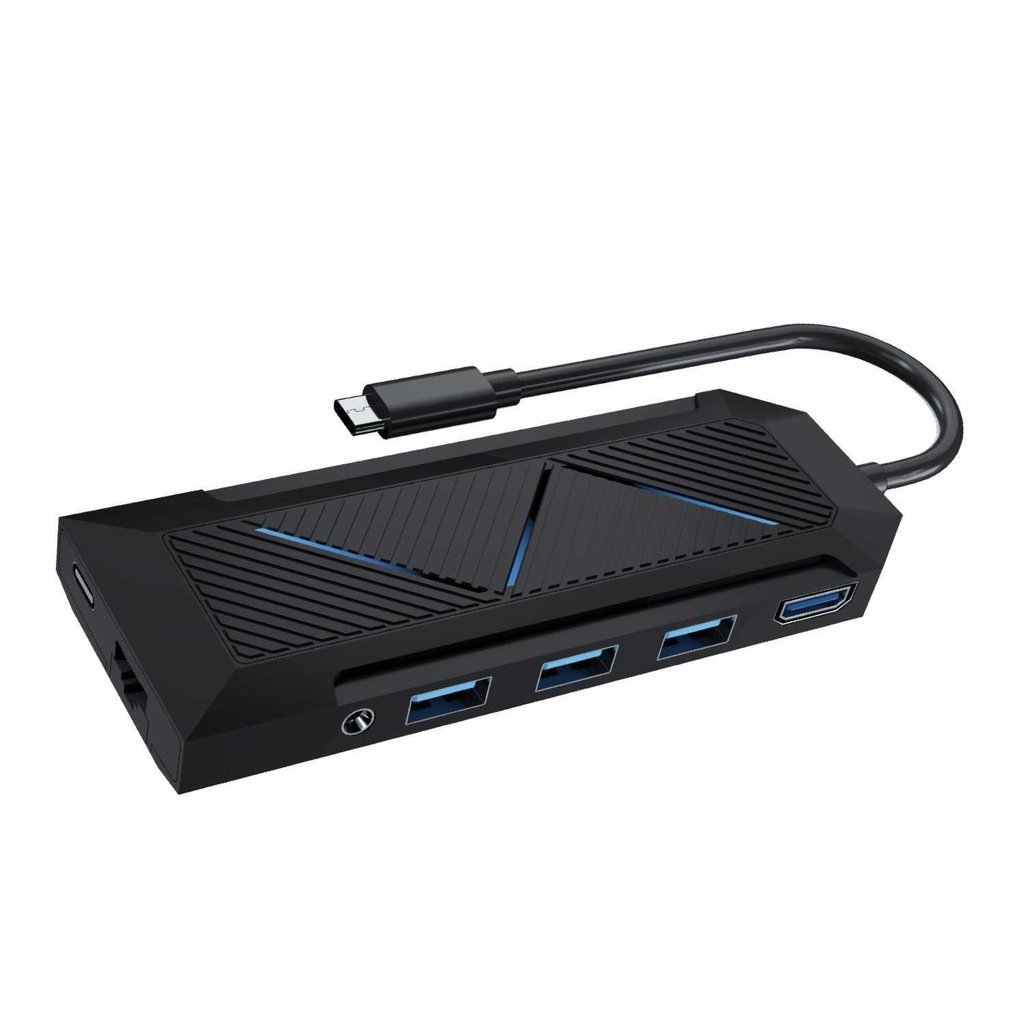 Porodo Gaming 9 in 1 USB-C Hub Gamers Edition 3 Porodo Gaming 9 in 1 USB-C Hub Gamers Edition - Image 3