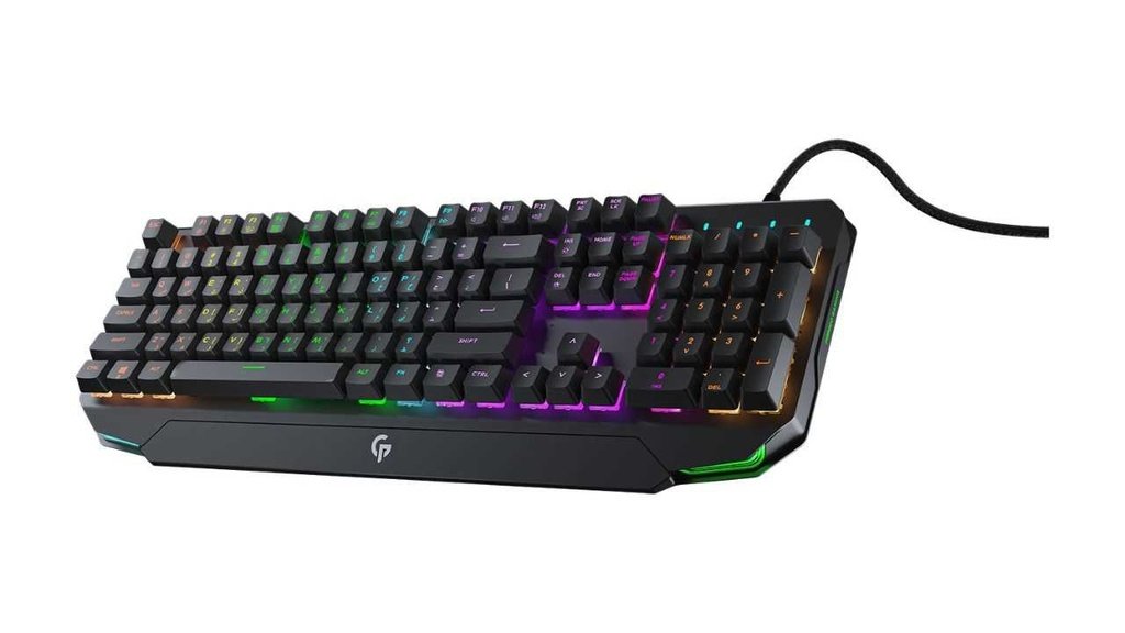 Porodo Gaming Mechanical Gaming Keyboard Ultra With Rainbow Lighting And Aluminum Panel 2 Porodo Gaming Mechanical Gaming Keyboard Ultra With Rainbow Lighting And Aluminum Panel - Image 2