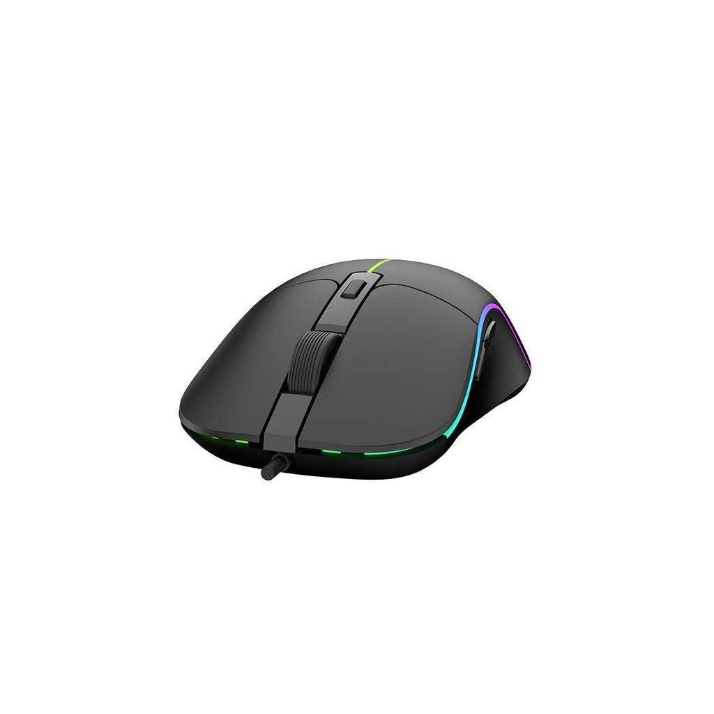 Porodo Gaming Mouse 7D Wired, 6 Breathing RGB, Rubberized Surface 5 Porodo Gaming Mouse 7D Wired, 6 Breathing RGB, Rubberized Surface - Image 5