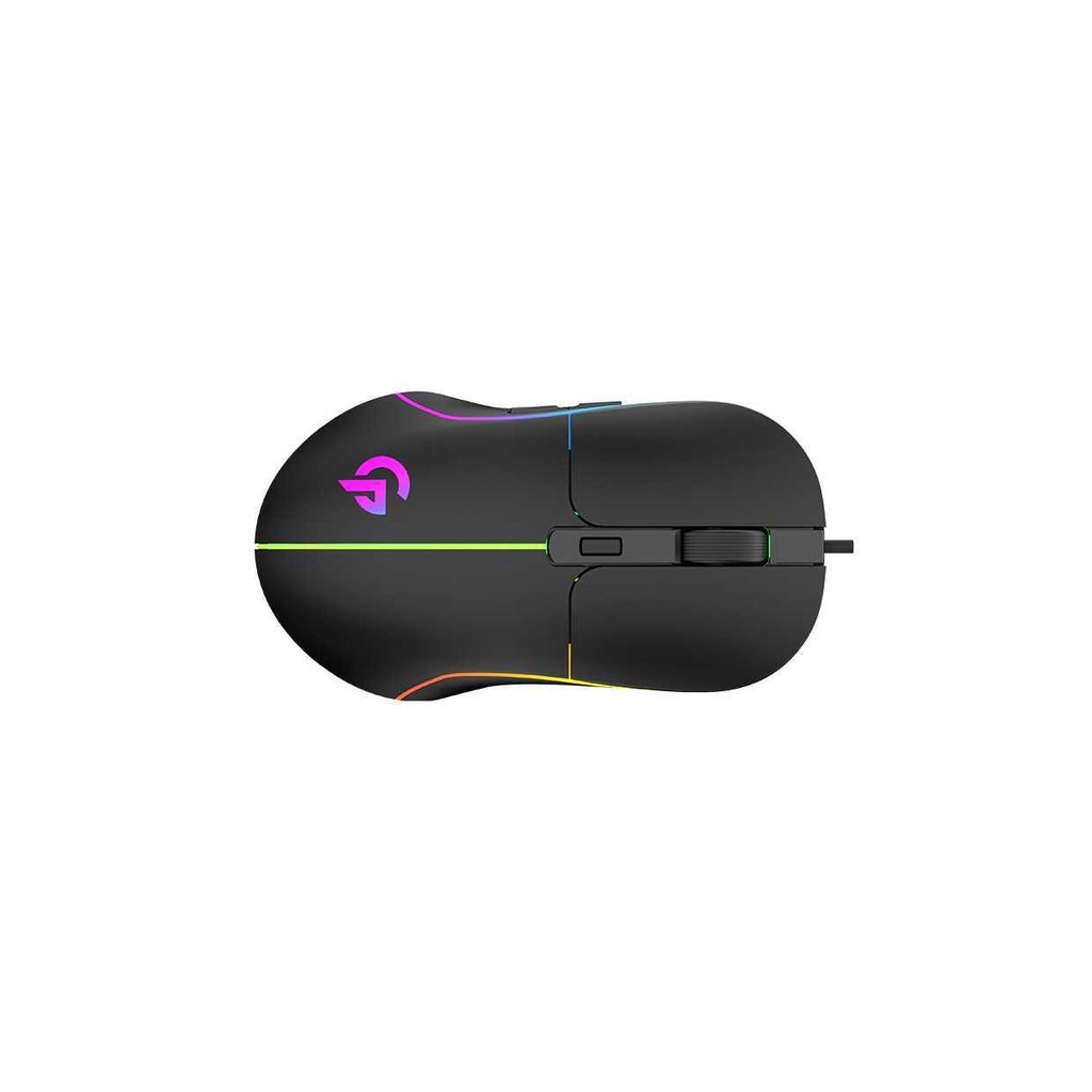 Porodo Gaming Mouse 7D Wired, 6 Breathing RGB, Rubberized Surface 4 Porodo Gaming Mouse 7D Wired, 6 Breathing RGB, Rubberized Surface - Image 4
