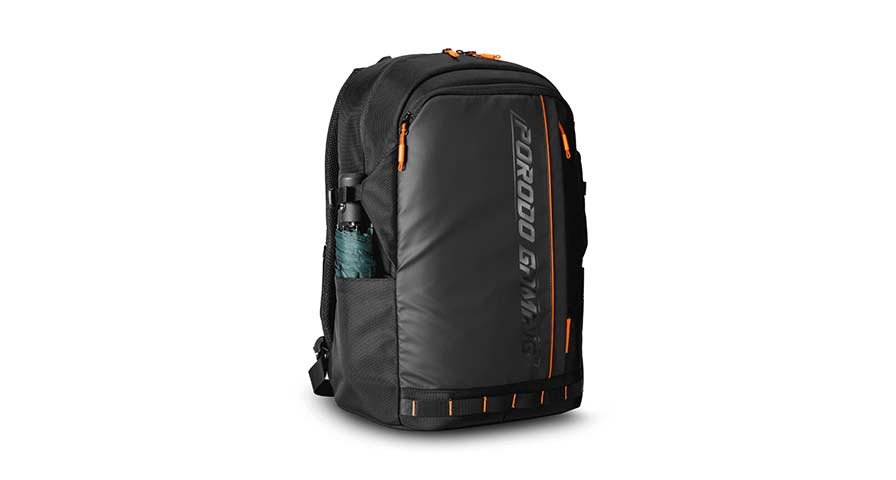 Porodo Gaming PU Laptop Backpack With USB-C Port and PS5 Compartment 1 Porodo Gaming PU Laptop Backpack With USB-C Port and PS5 Compartment