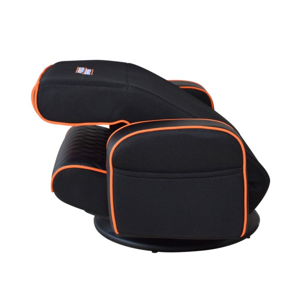 Porodo Gaming Predator Pro Gaming Seat with Armrest & Cupholder 360 Swivel - Black/Orange 5 Porodo Gaming Predator Pro Gaming Seat with Armrest & Cupholder 360 Swivel - Black/Orange - Image 5